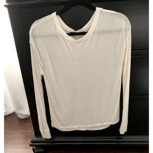 Leimere Cashmere Blend Long Sleeve Top/Light Sweater, Women’s Size S